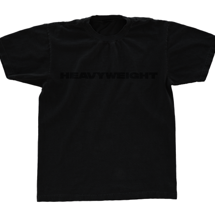 WORDMARK T-SHIRT BLACK